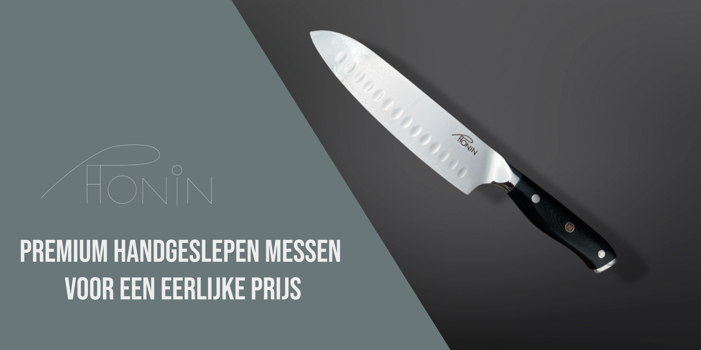 Premium Handgeslepen Messen Damascus Staal Santoku